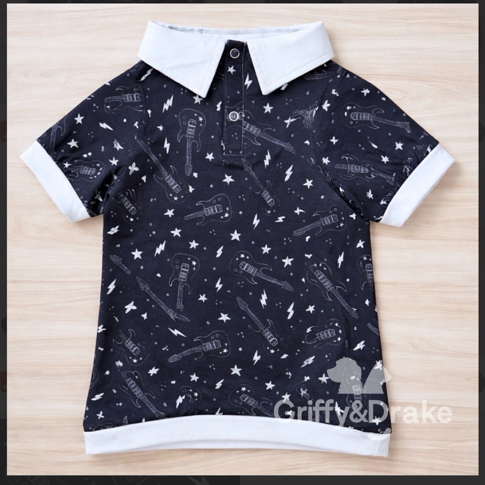 Barkstage Pass Rock Music theme pet shirt